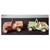 Tonka Jeep Red and Green
