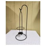 Table Candle Holder Black Metal