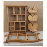 Wooden Knic-Knac Shelves