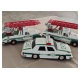 Hess Rescue Truck and Patrol Car