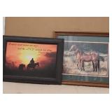 Framed Horse Pictures