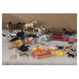 Asst. of Miniature Horses & Accessories