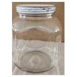 Hazel Atlas (?) Glass Jar