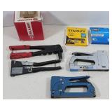 Rivet Tools and Staplers