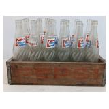 Pepsi Crate and Bottles