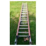 Werner Fiberglass Extention Ladder