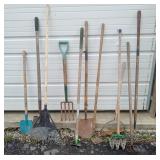 Long-Handled Garden Tools
