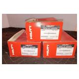 Hilti Anchors 1/4"x2"