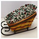 Longaberger Dash Away Sleigh (small)