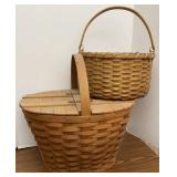 Vtg Picnic & Gathering Baskets