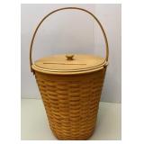 Longaberger Bankers Waste Basket