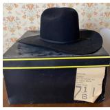 Sheplers by Stetson Hat (7 1/8) w/ og Box