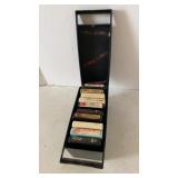 Vtg 8-track Tapes & Case