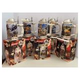Budweiser Military Steins (NIB)