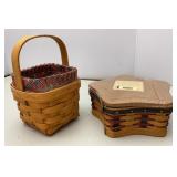 Longaberger Chore & PA Little Star Baskets