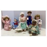 Knowles & Other Porcelain Dolls