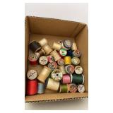 VTG Wooden Thread Spools