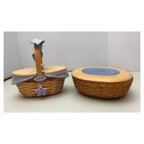 Longaberger America Craft Casserole & Century
