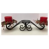 Longaberger Wrought Iron Pillar Candle Holder