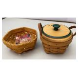 Longaberger Assortment of Booking Baskets