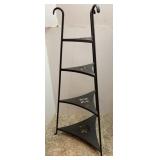 Longaberger Wrought Iron 4-Tier Shelf Stand: 40in