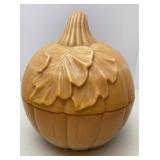 Longaberger Slag Glass Pumpkin