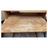 Solid Oak Computer Desk
