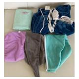 Head Wrap Towels & Serta Heated Throw