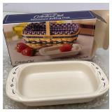 Longaberger Collector Club Mini Baking Dish