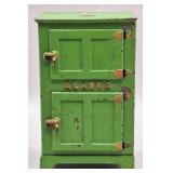 Hubley "Alaska" Cast Iron Dollhouse Icebox