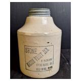Union Stoneware Co. Stone Mason Fruit Jar