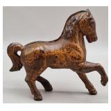 A.C. Williams Cast Iron Prancing Horse Still Bank