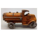 Hubley Cast Iron Gas Tanker Toy Truck