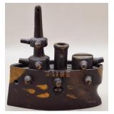 Grey Iron Casting Co. Cast Iron "Maine" Ship Bank