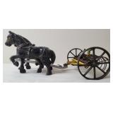 Arcade Cast Iron Horse Drawn Hay Rake