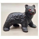 Cast Iron Black Bear Toy Figurine