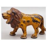 Cast Iron Lion Paperweight or Figurine