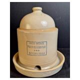 Red Wing Stoneware Poultry Drinking Fountain