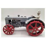 Vindex ? Cast Iron Case "L" Toy Tractor w/Driver