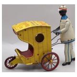 Marke Stock "Rollo-Chair" Tin Litho Wind-Up Toy