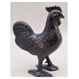 Cast Iron Rooster Still Bank