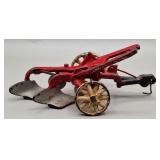 Arcade Cast Iron McCormick-Deering 2-Bottom Plow