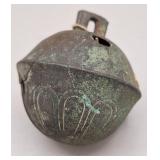 Antique Bronze Crotal Bell or Sleigh Bell