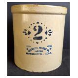 Monmouth Pottery Co. 2-Gallon Crock