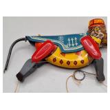 Marx Toys "Zippo The Climbing Monkey" Tin Toy