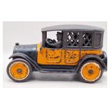 Arcade Cast Iron Yellow Cab Sedan Taxicab Bank