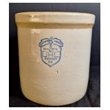 UHL Pottery Co. Acorn Wares Stoneware Crock