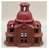 Cast Iron "Domed Mosque" Still Bank