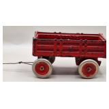 Arcade Cast Iron Red Toy Wagon, No. 288