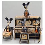 Louis Marx Co. "Merry Makers Mouse Band" Tin Toy